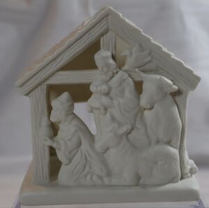 PartyLite Porcelain Nativity Wise Men Christmas Candleholder P7313